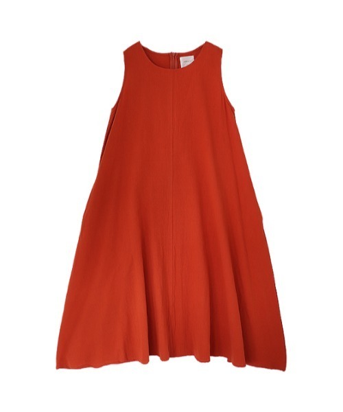 AMAIL(アマイル)の「Linen maron dress(ワンピース・レディース・アイボリー/オレンジ・FREE)」の18枚目の写真