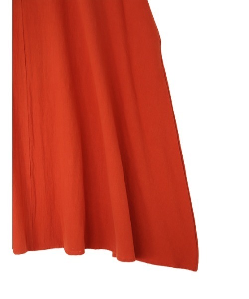 AMAIL(アマイル)の「Linen maron dress(ワンピース・レディース・アイボリー/オレンジ・FREE)」の11枚目の写真