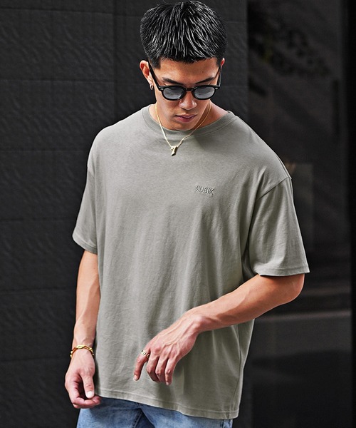 JOKER(ジョーカー)の「ルーズシルエットTシャツ メンズ 春服(Tシャツ/カットソー・メンズ・パープル/グレー/アイボリー/ベージュ/ブラック・XL/L/M)」の3枚目の写真