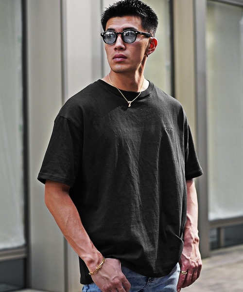 JOKER(ジョーカー)の「ルーズシルエットTシャツ メンズ 春服(Tシャツ/カットソー・メンズ・パープル/グレー/アイボリー/ベージュ/ブラック・XL/L/M)」の22枚目の写真