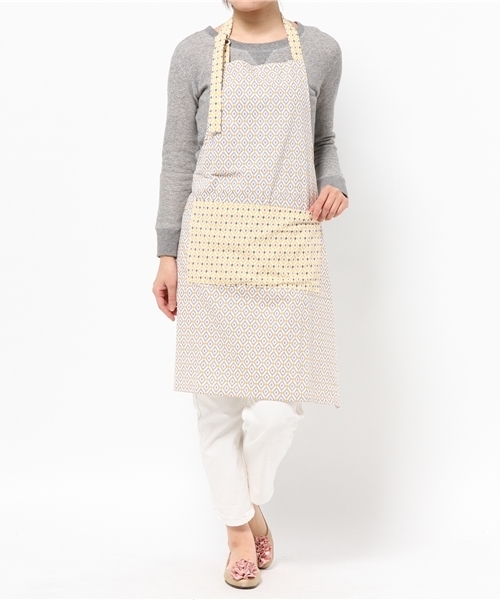 collex（コレックス）の「15springエプロン（エプロン・レディース・イエロー/ライトグレー/インディゴブルー・FREE）」の2枚目の写真