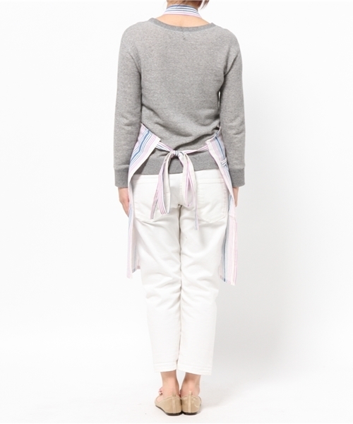 collex（コレックス）の「15springエプロン（エプロン・レディース・イエロー/ライトグレー/インディゴブルー・FREE）」の4枚目の写真