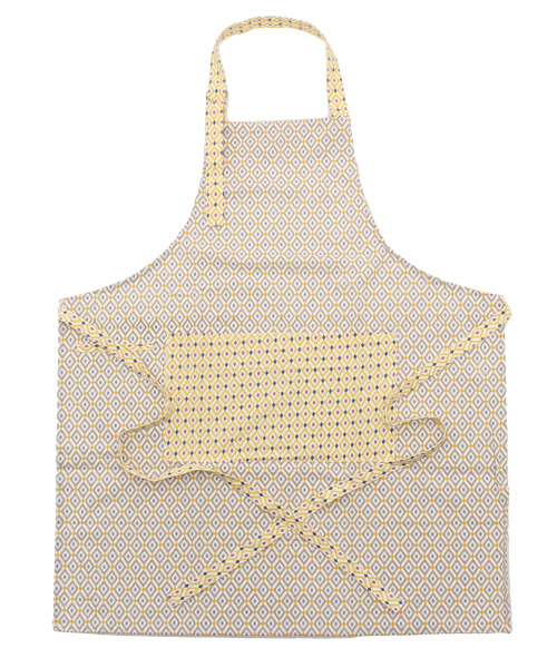 collex（コレックス）の「15springエプロン（エプロン・レディース・イエロー/ライトグレー/インディゴブルー・FREE）」の5枚目の写真