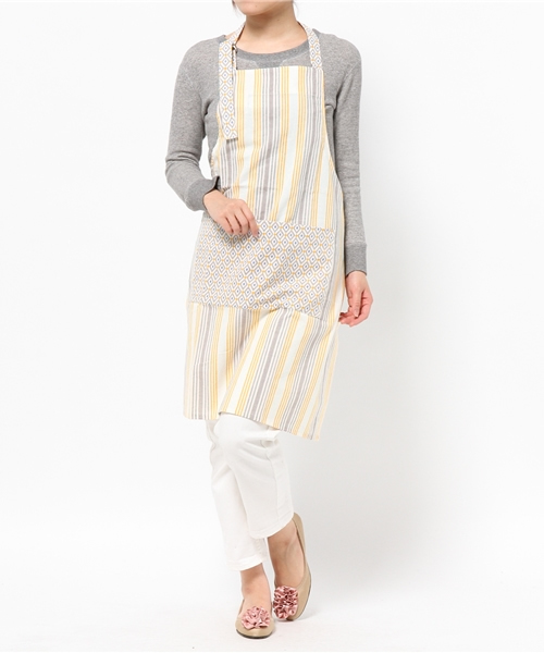 collex（コレックス）の「15springエプロン（エプロン・レディース・イエロー/ライトグレー/インディゴブルー・FREE）」の13枚目の写真