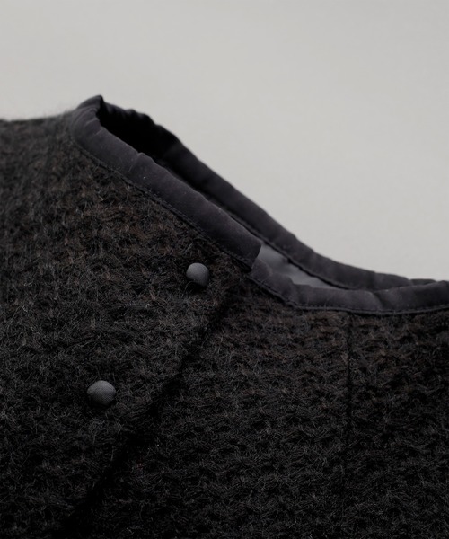 Kelen(ケレン)の「「KELEN / ケレン」BAUM / MOCK NECK JACQUARD COAT(ダウンジャケット/コート・レディース・ブラック/クリーム・S/M)」の12枚目の写真