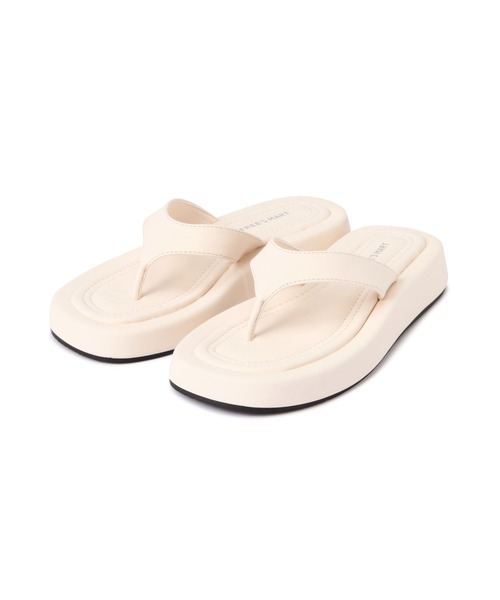 FREE'S MART(フリーズマート)の「セットイントングサンダル(サンダル・レディース・ブラック/ホワイト/オレンジ・MEDIUM/SMALL)」の10枚目の写真