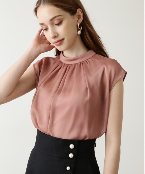 美品　ピンキーアンドダイアン　シースルーシャツ38 美品 ピンキーアンドダイアン シースルーシャツ38