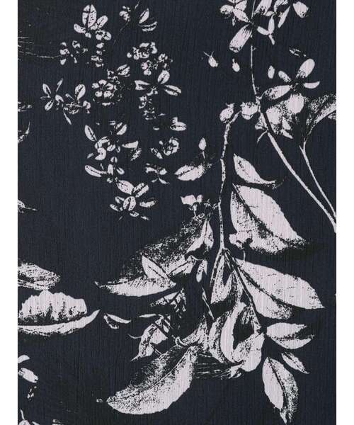 LAGUNAMOON(ラグナムーン)の「ラインボタニカルナロースカート(スカート・レディース・ネイビー/ベージュ・SMALL/MEDIUM)」の22枚目の写真