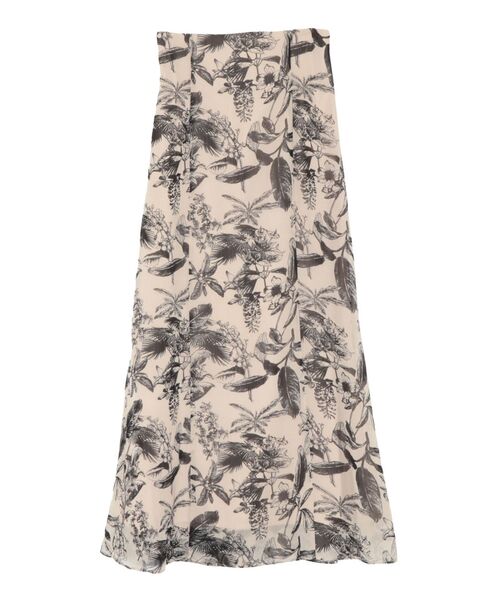 LAGUNAMOON(ラグナムーン)の「ラインボタニカルナロースカート(スカート・レディース・ネイビー/ベージュ・SMALL/MEDIUM)」の19枚目の写真