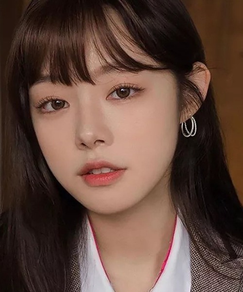 Auntie Rosa（アンティローザ）の「２重ハーフフープピアス（ピアス（両耳用）・レディース・シルバー・FREE）」の4枚目の写真