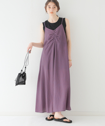 B.C STOCK | ギンガムフレアーキャミワンピース(ワンピース)