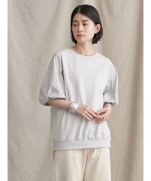 AMERICAN HOLIC(アメリカンホリック)の「袖ドロストドッキングプルオーバー(Tシャツ/カットソー・レディース・ライトグレー/その他7・M/L)」の20枚目の写真