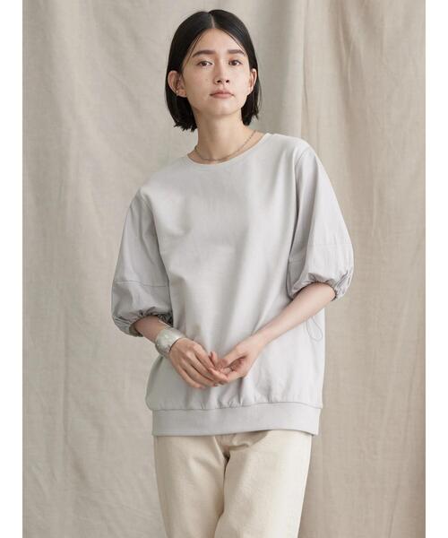 AMERICAN HOLIC(アメリカンホリック)の「袖ドロストドッキングプルオーバー(Tシャツ/カットソー・レディース・ライトグレー/その他7・M/L)」の18枚目の写真