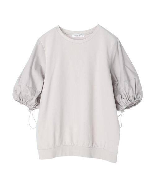 AMERICAN HOLIC(アメリカンホリック)の「袖ドロストドッキングプルオーバー(Tシャツ/カットソー・レディース・ライトグレー/その他7・M/L)」の7枚目の写真