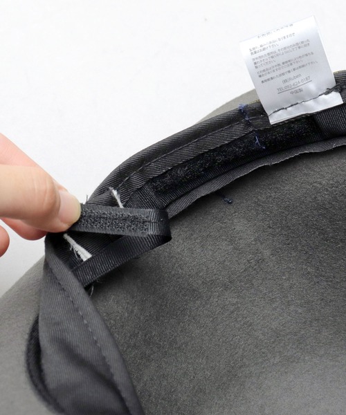 Ruben（ルーベン）の「ミドルブリム オープンクラウンハット / マウンテンハット / 中折れハット / ウールハット / つば広（ハット・メンズ・ブラック/グレー/カーキ・FREE）」の19枚目の写真