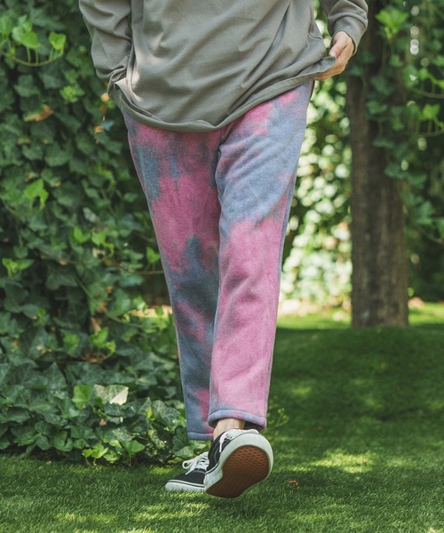 CAMBIO（カンビオ）の「mp10418-Tie dye Sweat Pants スウェットパンツ（スウェットパンツ・メンズ・ブルー系その他/ブラック系その他/キナリ・L/M/S）」の16枚目の写真