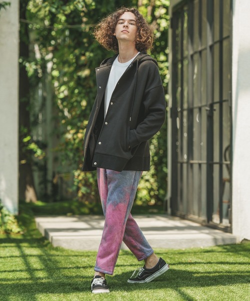 CAMBIO（カンビオ）の「mp10418-Tie dye Sweat Pants スウェットパンツ（スウェットパンツ・メンズ・ブルー系その他/ブラック系その他/キナリ・L/M/S）」の20枚目の写真