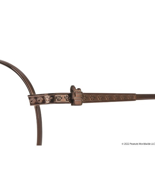 PEANUTS（ピーナッツ）の「ボストン型 めがね｜Zoff PEANUTS COLLECTION（メガネ・レディース・ブラック/ブラウン/ピンク・FREE）」の11枚目の写真