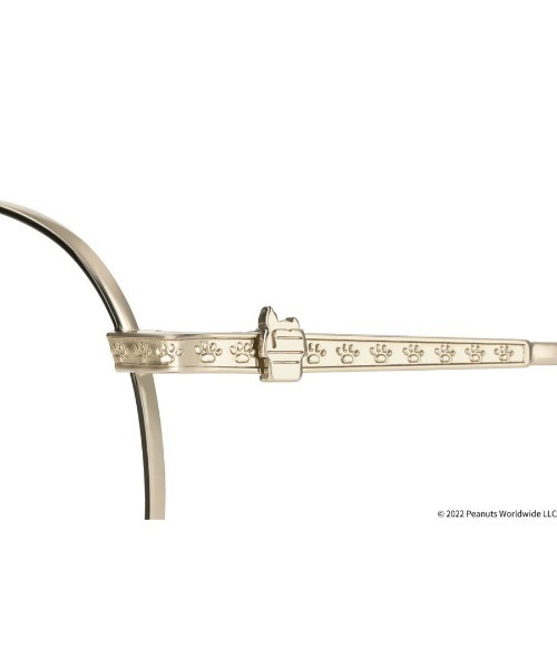 PEANUTS（ピーナッツ）の「ボストン型 めがね｜Zoff PEANUTS COLLECTION（メガネ・レディース・ブラック/ブラウン/ピンク・FREE）」の7枚目の写真