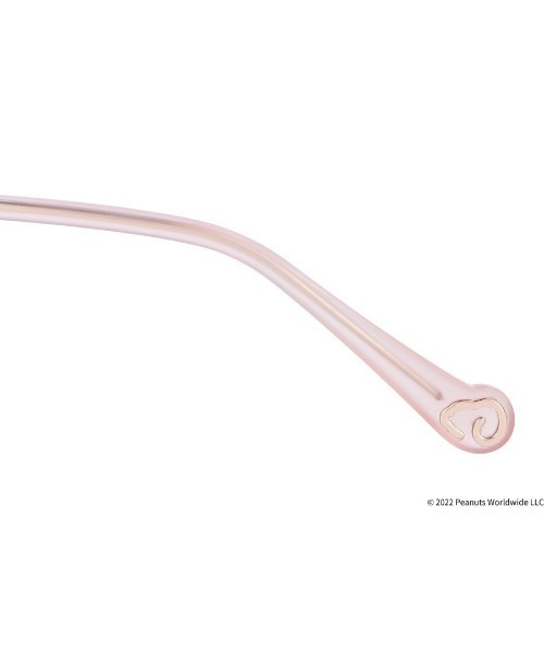 PEANUTS（ピーナッツ）の「ボストン型 めがね｜Zoff PEANUTS COLLECTION（メガネ・レディース・ブラック/ブラウン/ピンク・FREE）」の17枚目の写真