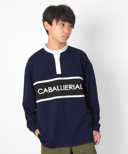 GLAZOS（グラソス）の「ビッグシルエット・ラガーシャツ（Tシャツ/カットソー・キッズ・ホワイト/ブラック/ネイビー・140cm/150cm/160cm/170cm）」の17枚目の写真