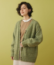 CRAFT STANDARD BOUTIQUE | メランジ多ボタンカーディガン(カーディガン/ボレロ)