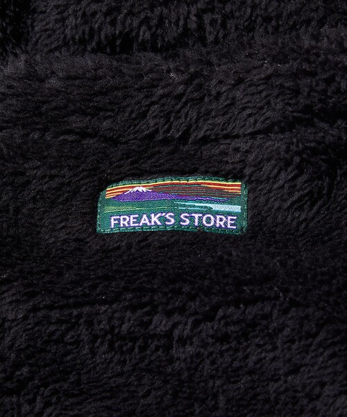 FREAK'S STORE（フリークスストア）の「WEB限定 リラックスフィット フリースセットアップ/ノーカラージャケット×イージーパンツ/カーディガン（ノーカラージャケット・メンズ・ブラック/ベージュ/オリーブ・SMALL/MEDIUM/LARGE）」の9枚目の写真
