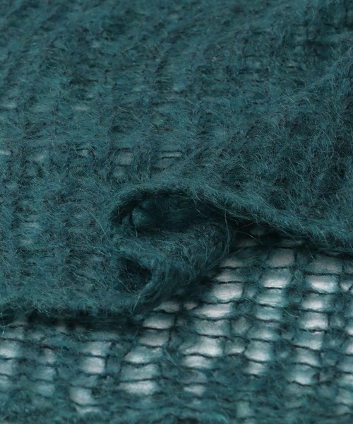 URBAN RESEARCH（アーバンリサーチ）の「シアーモヘヤニットプルオーバー（ニット/セーター・レディース・ブラック/パープル/グリーン・FREE）」の11枚目の写真