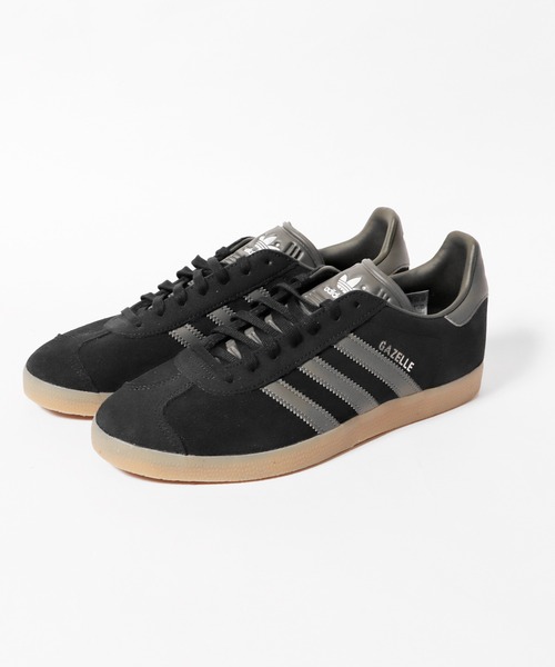 adidas(アディダス)の「adidas/アディダス GAZELLE スニーカー(スニーカー・メンズ・ブラック/グレー・28.0cm/26.0cm/27.5cm/26.5cm/27.0cm)」の1枚目の写真