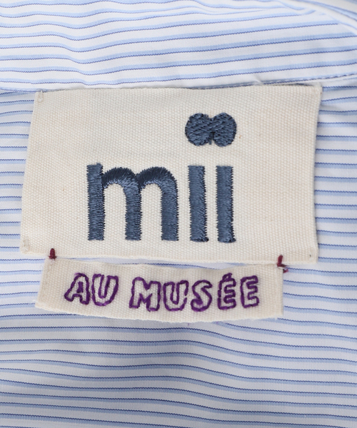 mii(ミー)の「【mii / ミイ】エンブロダイリーシャツ (セザンヌ)(シャツ/ブラウス・メンズ・サックスブルー・FREE)」の13枚目の写真