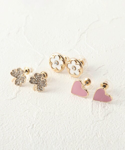 トリオセットピアス（ピアス（両耳用））｜LAURA ASHLEY（ローラアシュレイ）