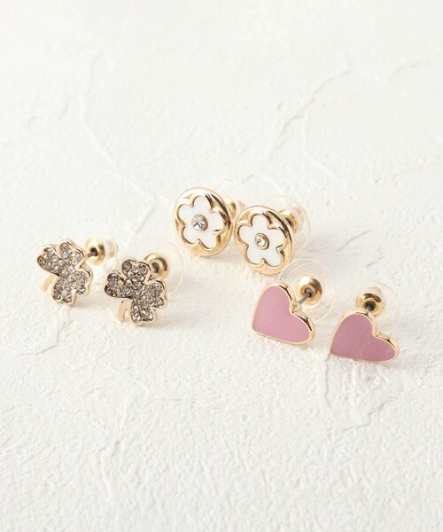 トリオセットピアス（ピアス（両耳用））｜LAURA ASHLEY（ローラアシュレイ）
