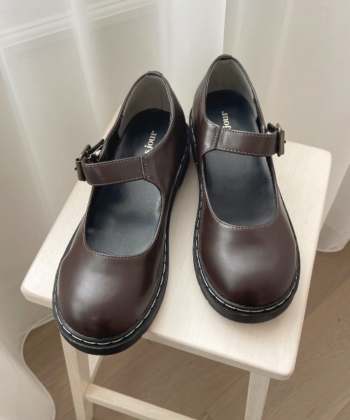 apres jour（アプレジュール）の「ラウンドトゥシューズ【ZOZOTOWN限定アイテム】（パンプス・レディース・ダークブラウン/ブラック系その他/ブラック・SMALL/MEDIUM/LARGE）」の11枚目の写真