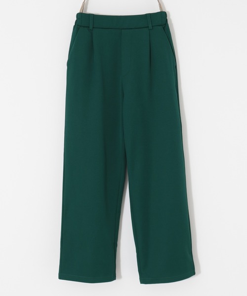 Honeys（ハニーズ）の「裏起毛ストレート（股下６４ｃｍ）（その他パンツ・レディース・ブラック/グリーン/グレイッシュベージュ/イエロー×グリーン・L/SS/S/M）」の21枚目の写真