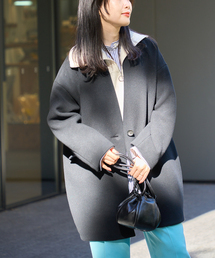 journal standard L'essage | コクーンミドルコート2(ノーカラーコート)