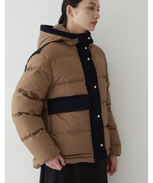human woman | ◆バイカラーダウンコート(ダウンジャケット/コート)