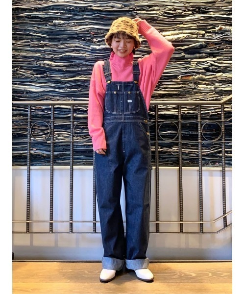 ORiental TRaffic（オリエンタルトラフィック）の「【ORiental TRaffic】チャンキーヒールミドルブーツ（ブーツ・レディース・ホワイト/ベージュ/ブラック・M/L/XL/S）」の15枚目の写真