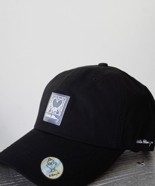 Keith Haring / キースヘリング 】 刺繍 プリント タグ デザイン ロー