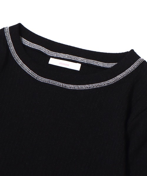 atmos pink（アトモスピンク）の「atmos pink ロックステッチトップス / アトモスピンク ロックステッチトップス（その他トップス・レディース・イエロー/ピンク/ブラック・FREE）」の13枚目の写真