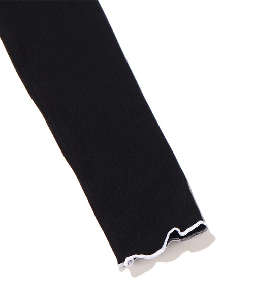 atmos pink（アトモスピンク）の「atmos pink ロックステッチトップス / アトモスピンク ロックステッチトップス（その他トップス・レディース・イエロー/ピンク/ブラック・FREE）」の11枚目の写真