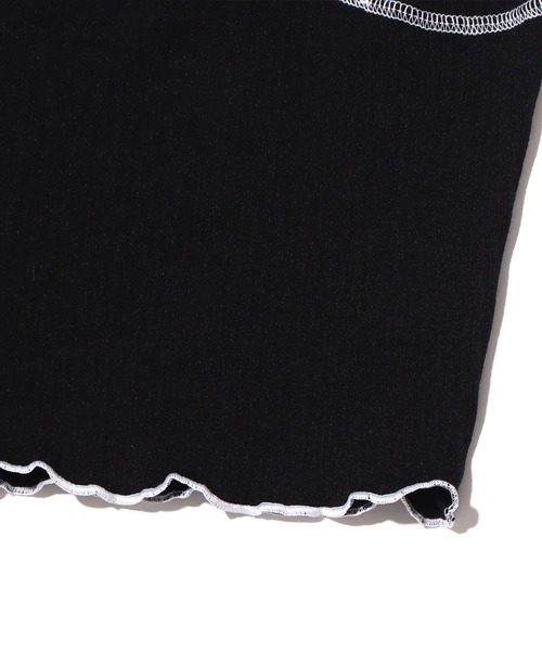 atmos pink（アトモスピンク）の「atmos pink ロックステッチトップス / アトモスピンク ロックステッチトップス（その他トップス・レディース・イエロー/ピンク/ブラック・FREE）」の12枚目の写真