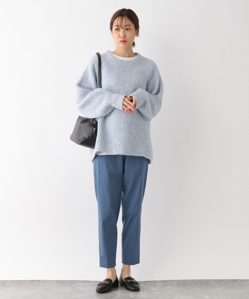 GLOBAL WORK（グローバルワーク）の「あったかスゴラクテーパード/295571（その他パンツ・レディース・ブラック/オフホワイト/ブルー/グリーン系その他6/ネイビー/ワインレッド・MEDIUM/LARGE/SMALL/X-SMALL/XX-LARGE/X-LARGE）」の7枚目の写真