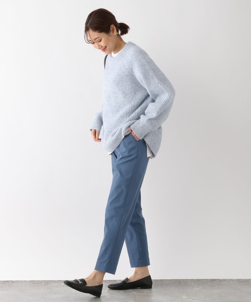 GLOBAL WORK（グローバルワーク）の「あったかスゴラクテーパード/295571（その他パンツ・レディース・ブラック/オフホワイト/ブルー/グリーン系その他6/ネイビー/ワインレッド・MEDIUM/LARGE/SMALL/X-SMALL/XX-LARGE/X-LARGE）」の8枚目の写真