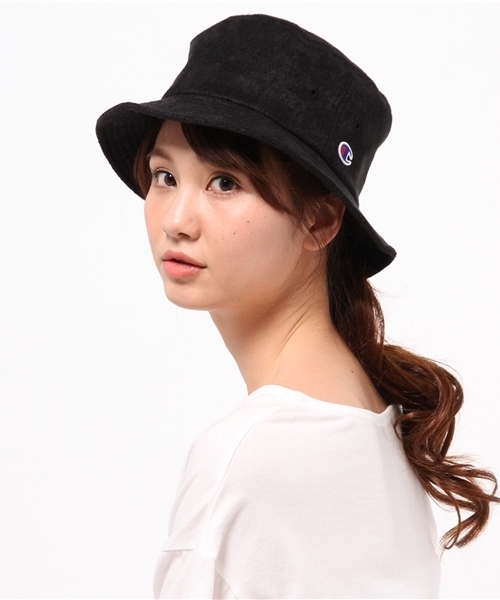 styles(スタイルス)の「ユニセックス チャンピオン パイル タオル素材 ハット 帽子 CHAMPION PILE HAT CP1411-16(ハット・レディース・ホワイト/ブラック/グレー/レッド/ブルー/ネイビー・ONE SIZE)」の7枚目の写真