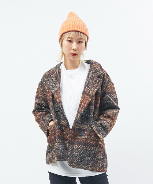 Alite cloth（アリーテクロス）の「カラー展開最大級！ベーシックリブニット帽（ニットキャップ/ビーニー・レディース・オレンジ/ベージュ/オフホワイト/ネイビー/パープル/チャコールグレー/ブラック/ライトブルー/イエロー/オリーブ/グレー/ライトパープル・F）」の15枚目の写真