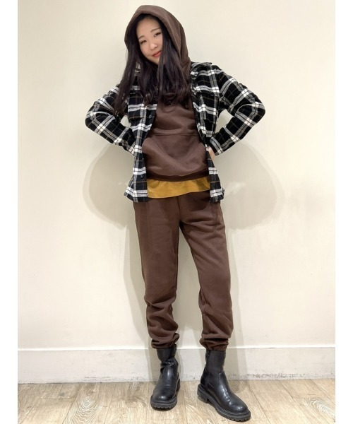 GAP（ギャップ）の「ウールライク プレイドシャツ（シャツ/ブラウス・メンズ・ブラウン/ブラック・M/XL/L/S/XS）」の18枚目の写真