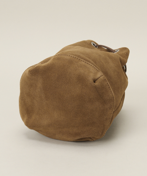 hobo（ホーボー）の「【hobo/ホーボー】DRAWSTRING POUCH COW SUEDE（ショルダーバッグ）」 WEAR