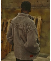 VIBGYOR（ヴィブジョー）の「【Re:one】-OVERR-  BS LANITAL JACKET(MA)（ブルゾン）」