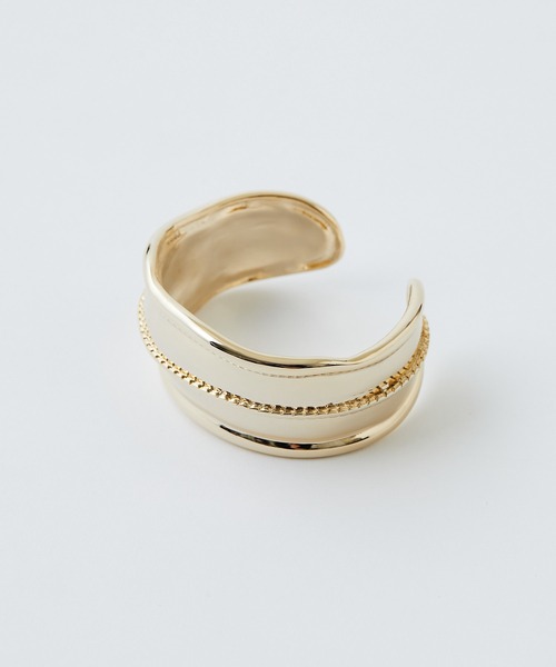 GALLARDAGALANTE（ガリャルダガランテ）の「センターラインバングル（バングル/リストバンド・レディース・シルバー/ゴールド・FREE）」の6枚目の写真