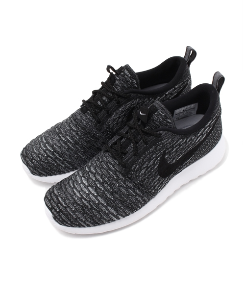 NIKE（ナイキ）の「ウィメンズ ナイキ ローシ フライニット NIKE WMNS ROSHE ONE FLYKNIT 704927-006（スニーカー・レディース・ダークグレー・24.5cm/23.5cm/23cm/24cm）」の2枚目の写真
